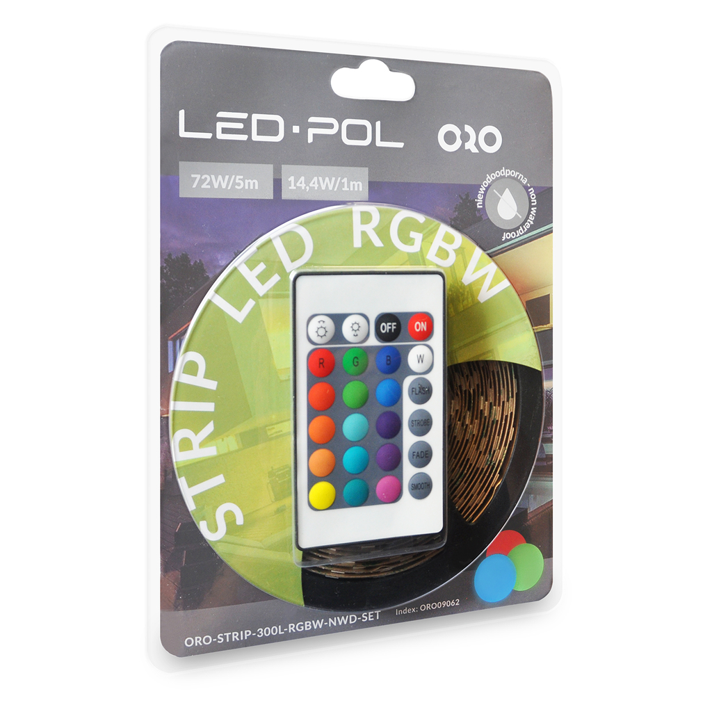 Pásik LED RGB ORO09062 s diaľkovým ovládaním