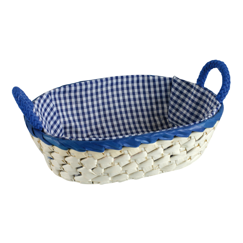 Tkaný košík na chlieb PALMA MIX 25x18x7 cm