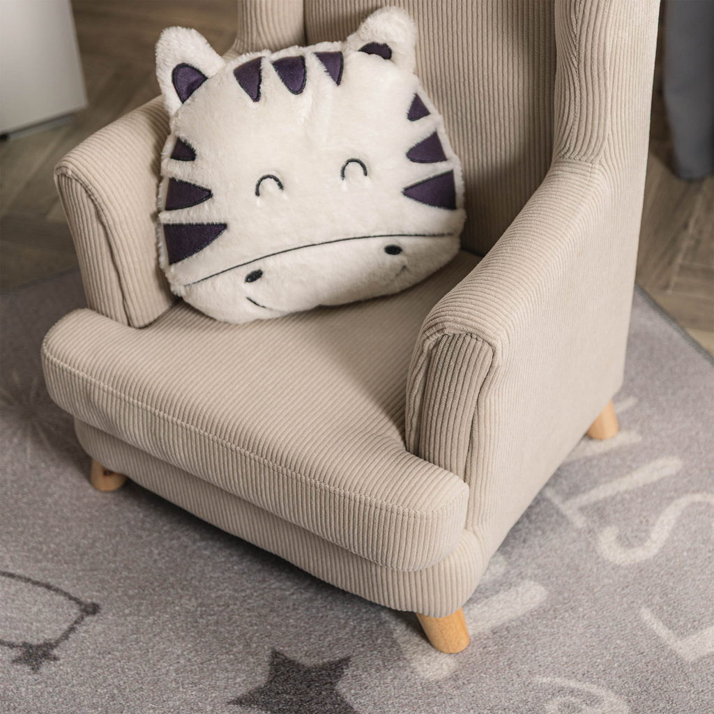 Vankúš plyšák MIMI ZEBRA 33x30 cm