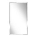 Zrkadlo s bielym rámom SLIM 67,5 x 127,5 cm