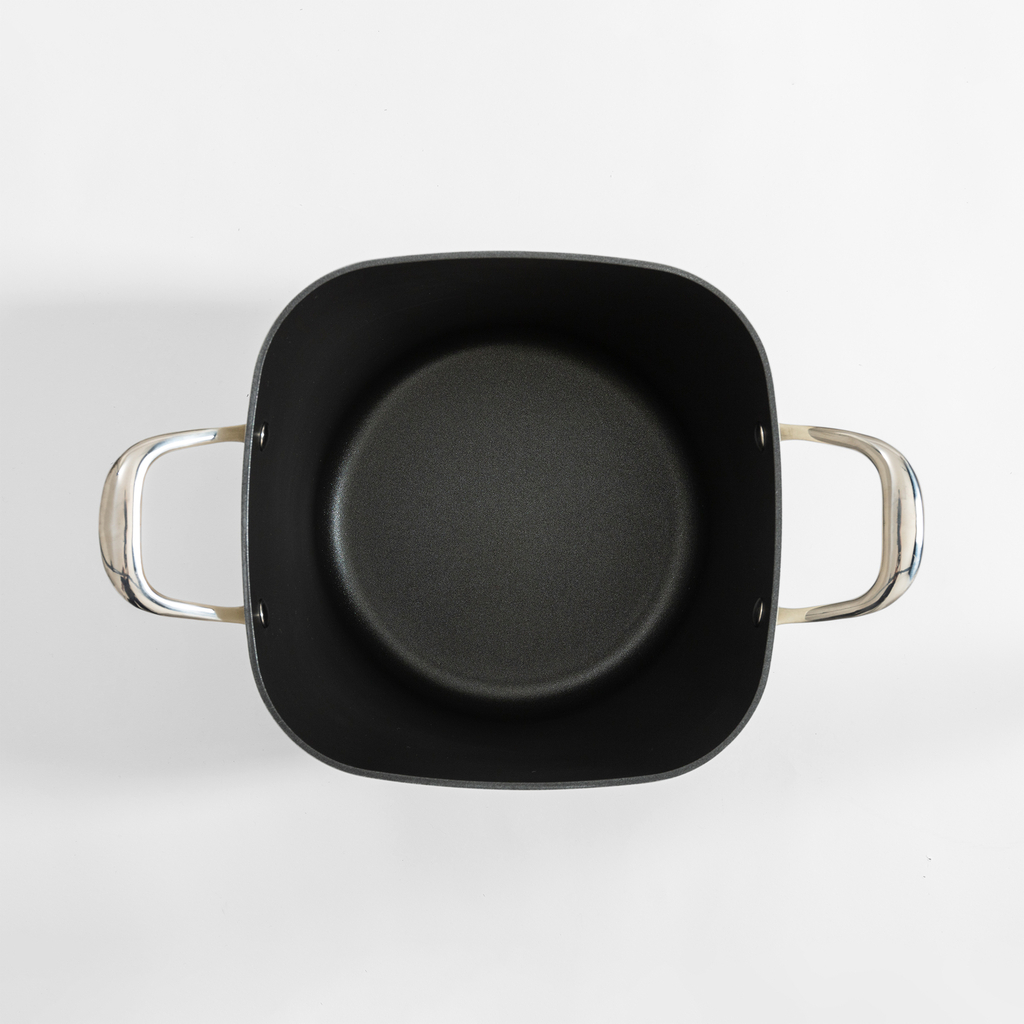 Indukčný hrniec QUADRATO biely 7,2 l