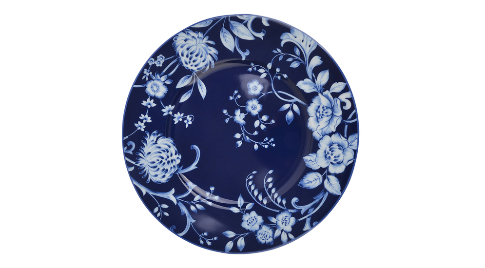 Dezertný tanier EVIA BLUE porcelán Bogucice 23 cm