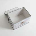 Úložný box sivý 27x20x16 cm