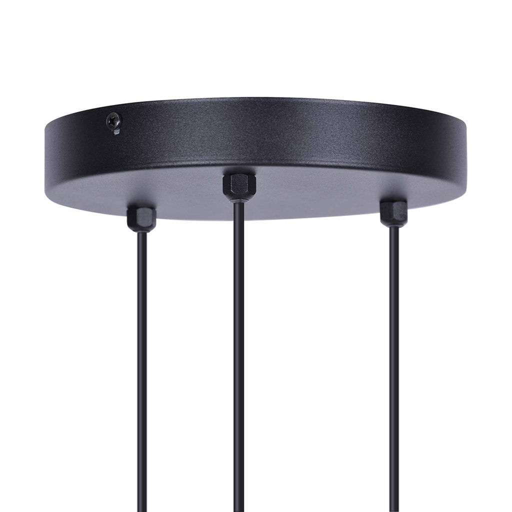 Závesné svietidlo FALCON 3 čierne