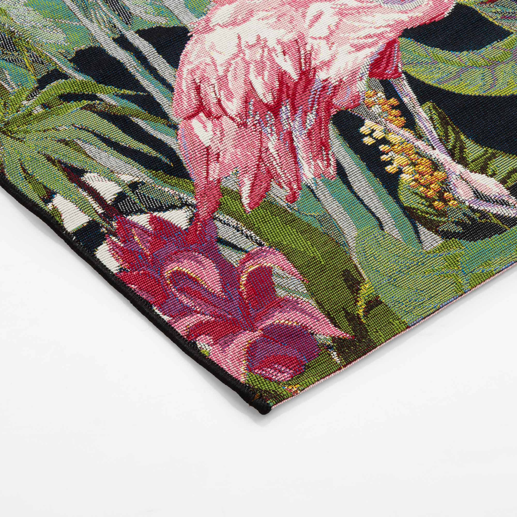 Koberec s plameniakom JUNGLE, 80x160 cm