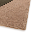 Vlnený koberec ELEMENTS do obývačky krémovo-hnedý 120x170 cm