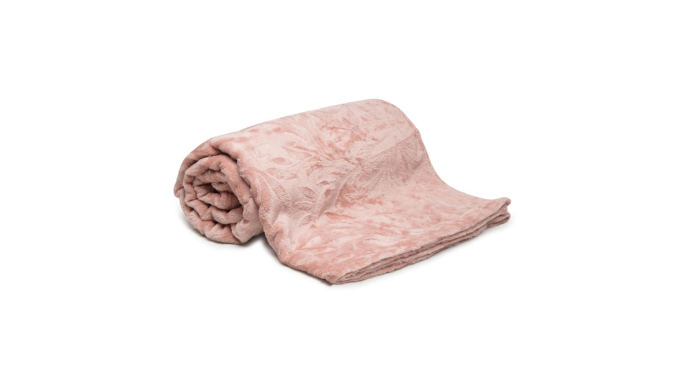 Ružová deka MILO 130x160 cm