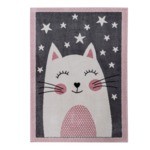 Sivý koberec, králik HAPPY 120x170 cm