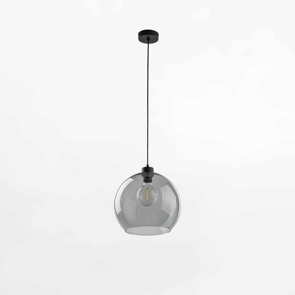 Závesné svietidlo v grafitovej farbe CUBUS