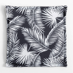 Vankúš na stoličku čierny SAMBA, 40x40 cm