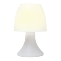 Bezdrôtová nočná LED lampa, biela