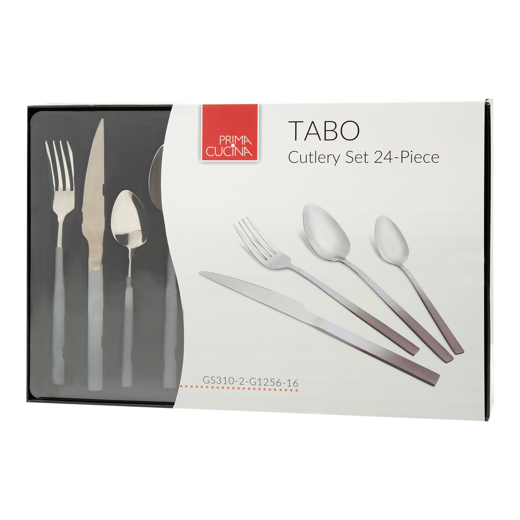 Súprava príborov TABO, 24 ks