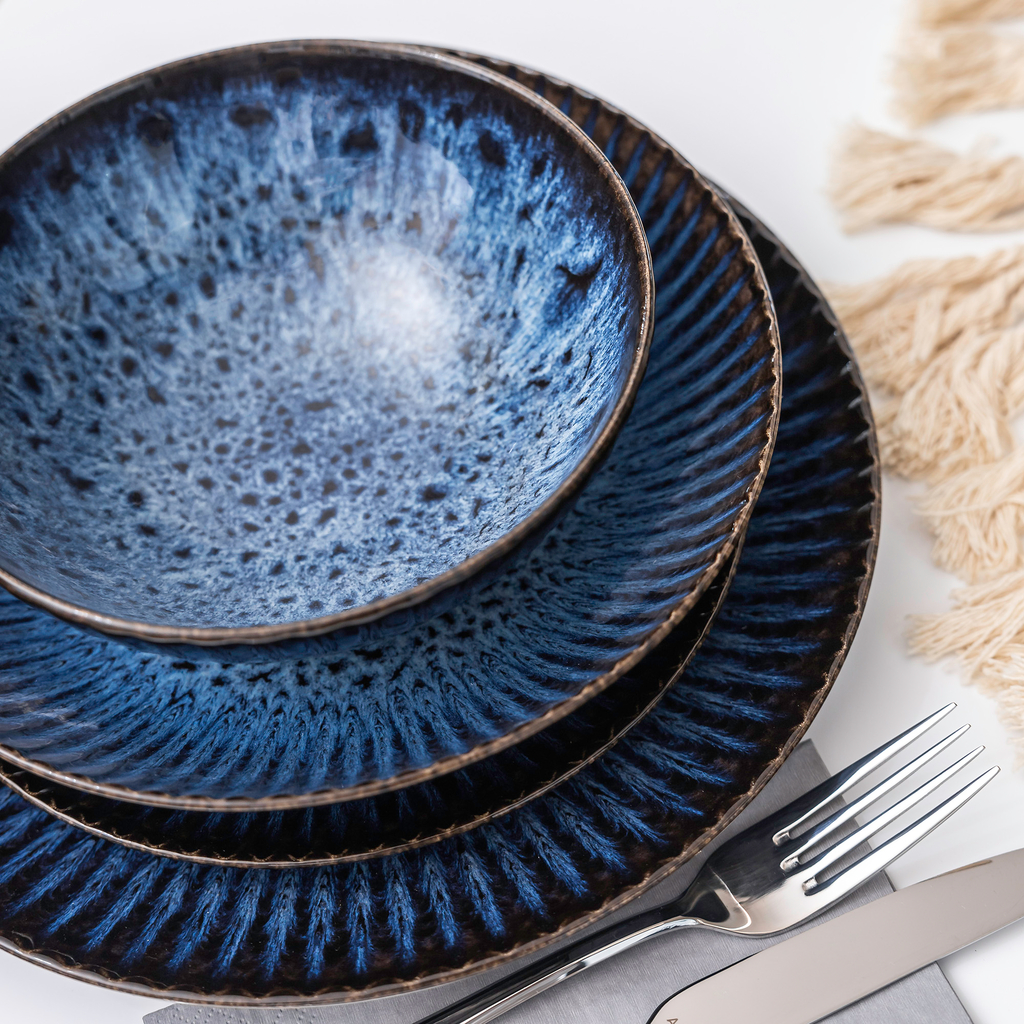 Keramický hlboký tanier COSMOS 22 cm