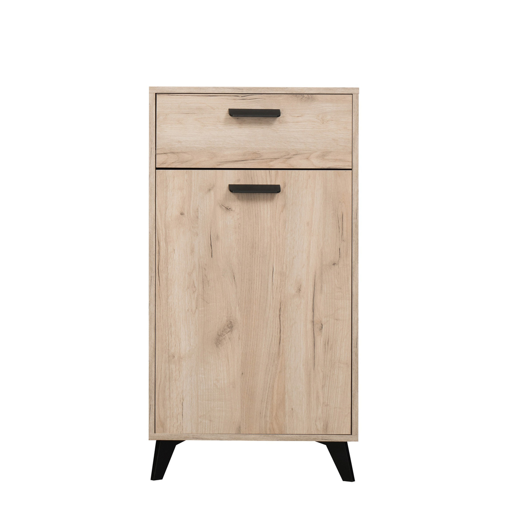 Úzka komoda so zásuvkou a policami UMBRIA