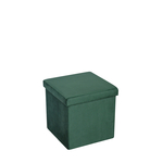 Skladacia taburetka zelená 38x37,5 cm