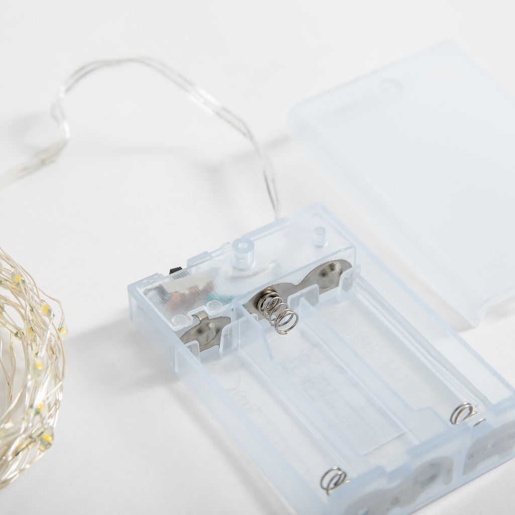 Dekoratívna svetelná girlanda LED 395 cm