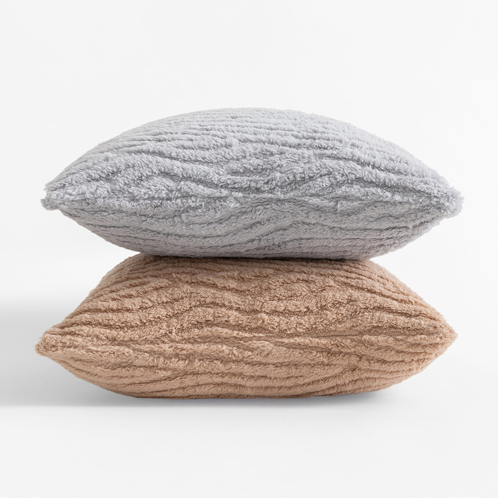 Obliečka na vankúš v béžovej farbe ALPEN 45x45 cm