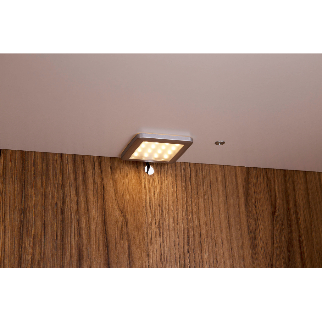 Osvetlenie SQUARE 1-bodové s vypínačom, teplá farba