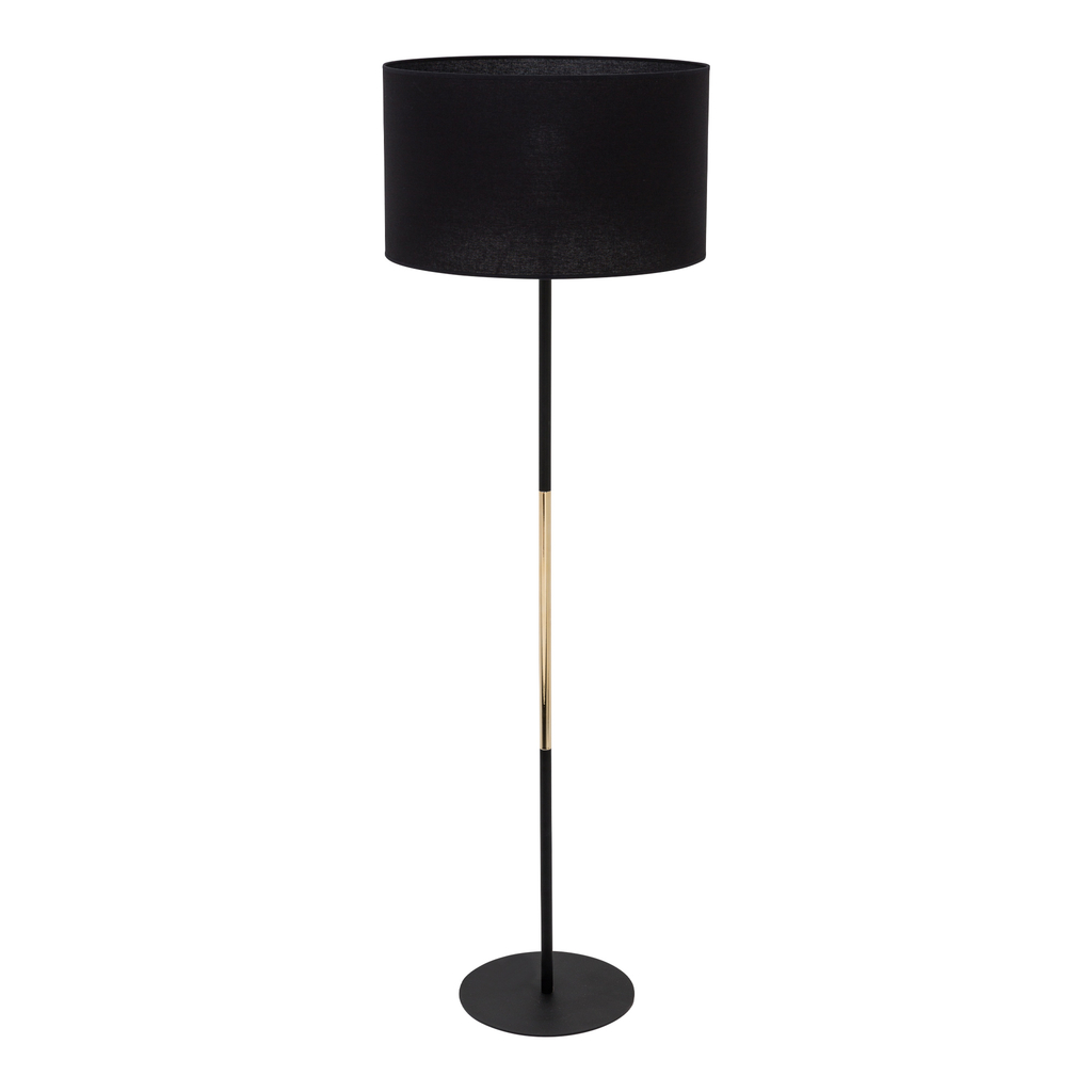 Stojacia lampa s čierno-zlatou základňou TAGO