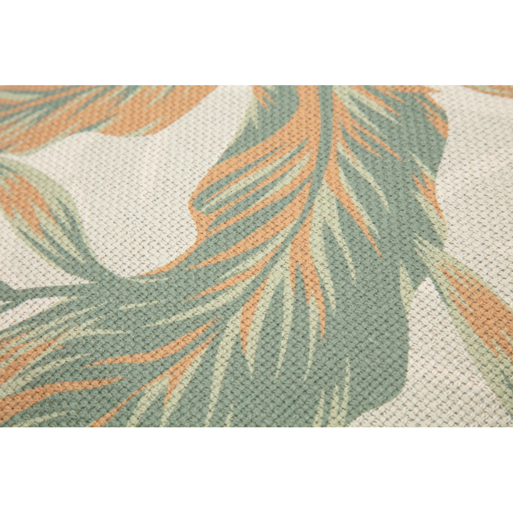 Dekoratívna obliečka na vankúš so vzorom listov ALESSIA 45x45 cm