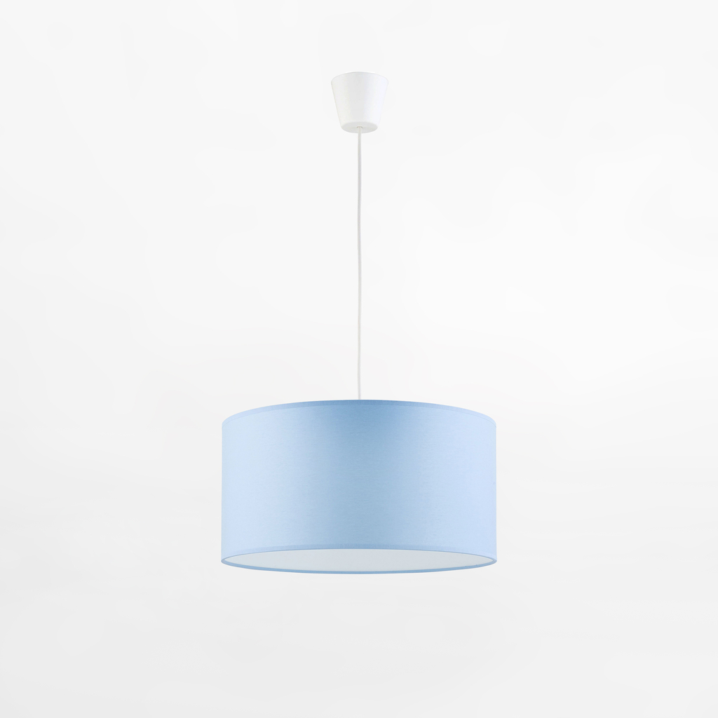 Závesné svietidlo v modrej farbe RONDO KIDS