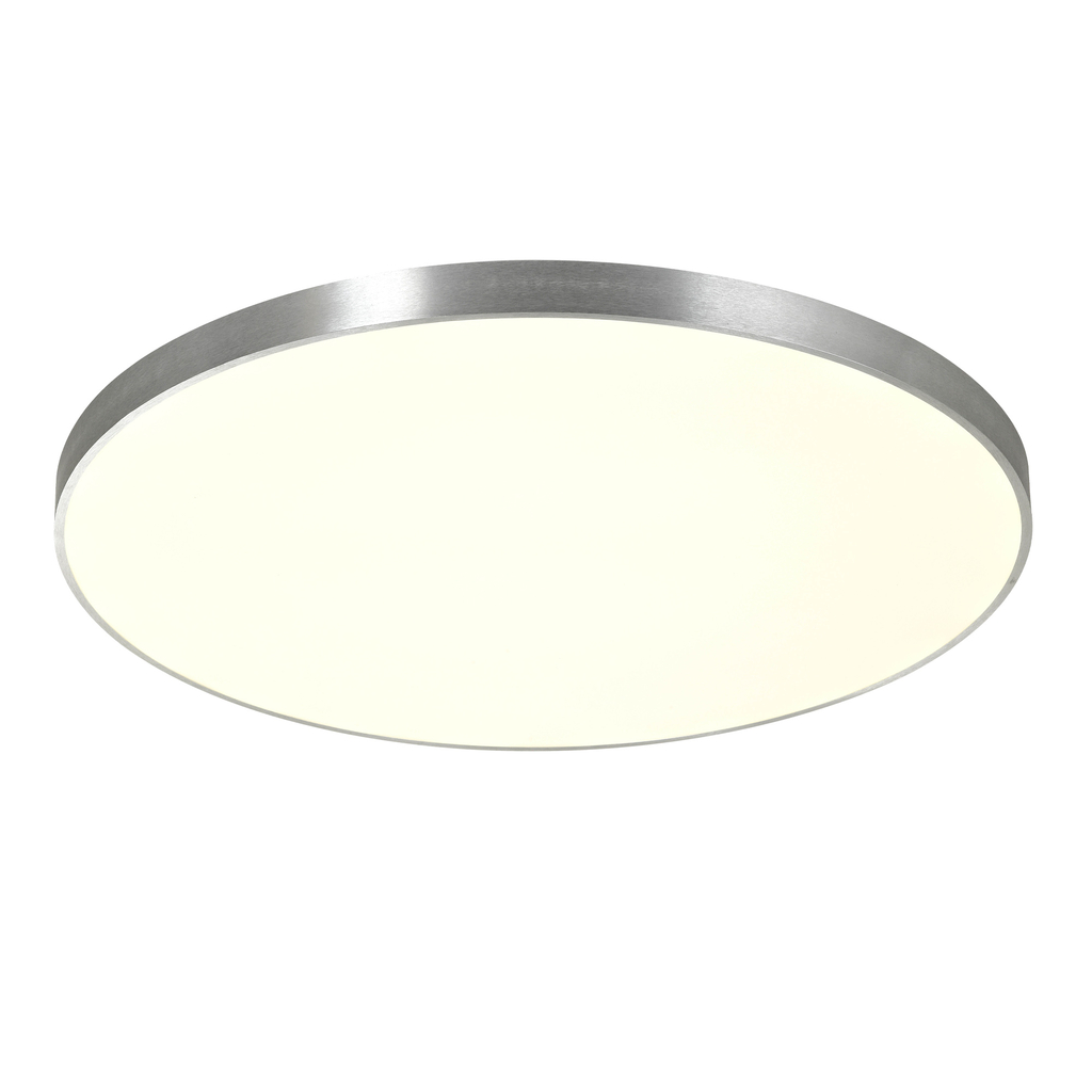 Stropná lampa LED okrúhla strieborná SIERRA 80 cm