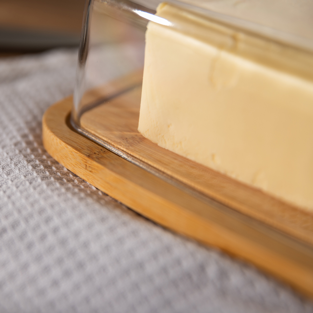 Bambusová doska s vekom