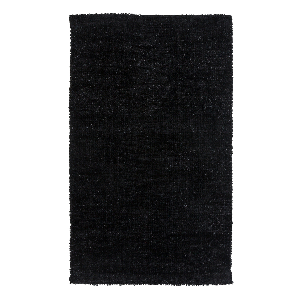 Čierny koberec LUND 50x80 cm