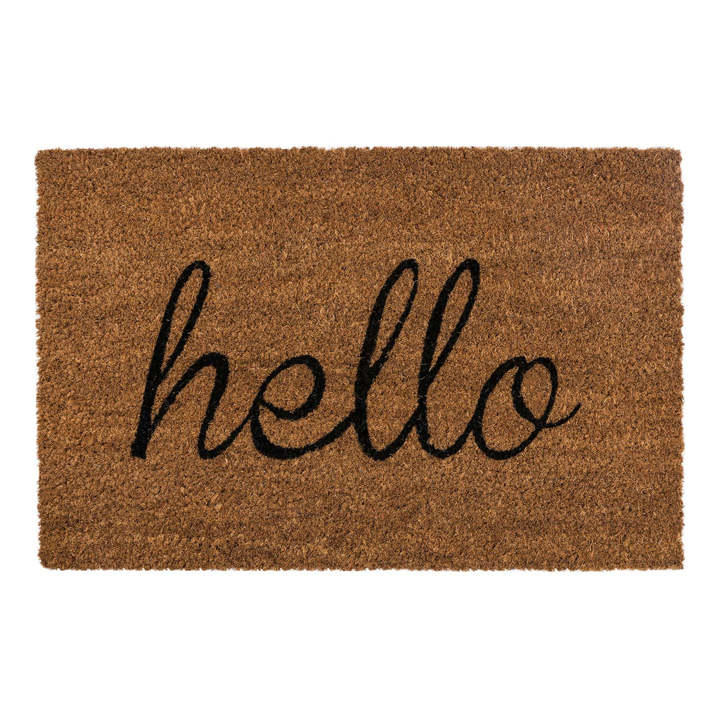 Kokosová rohožka s nápisom HELLO 40x60 cm
