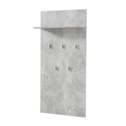 Vešiakový panel COMO, imitácia betónu