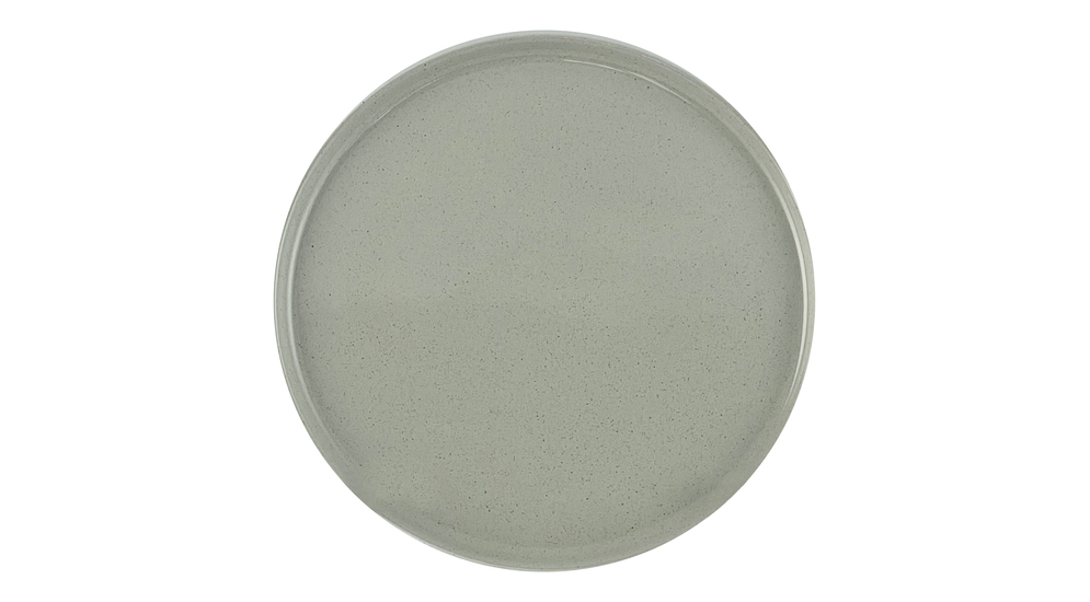 Jedálenský tanier GRANITE sivý porcelán Bogucice 26,5 cm