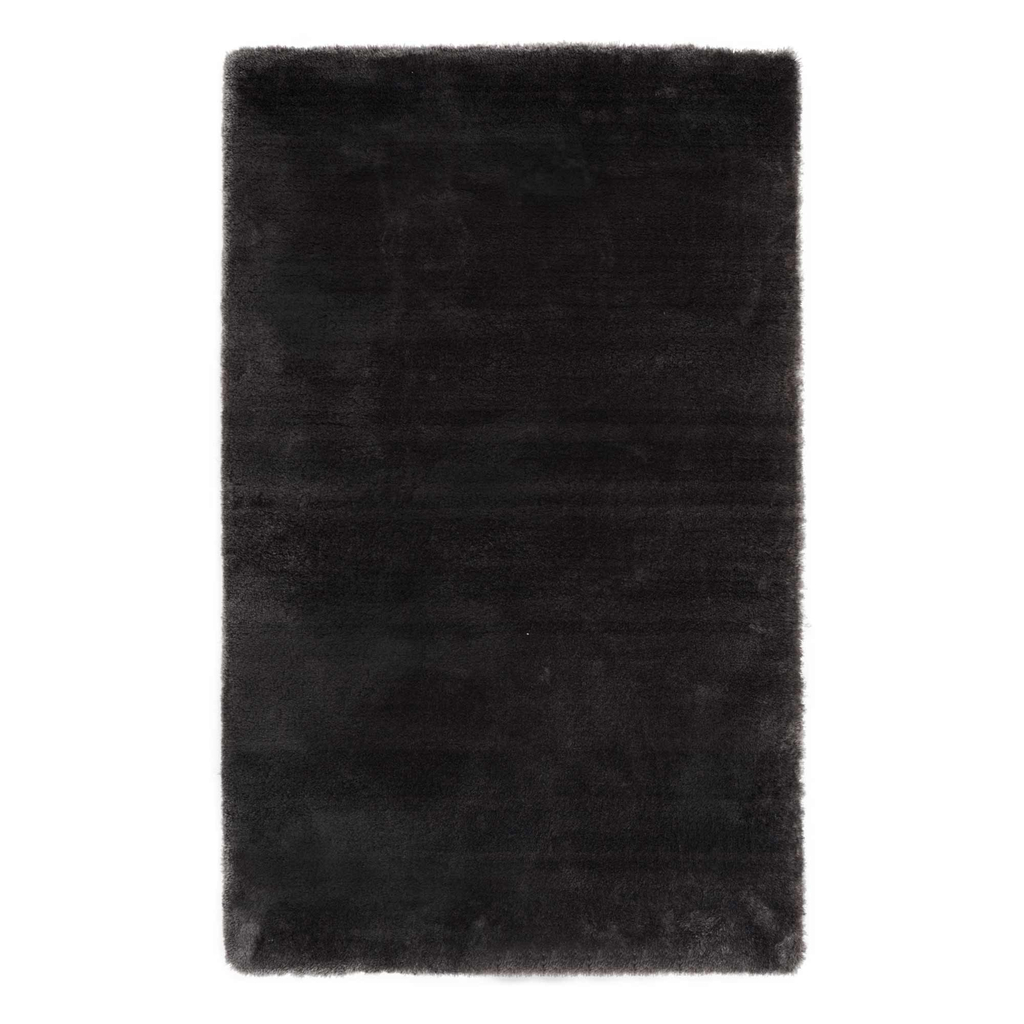 Koberec sivý kožušinka SITE 60 x 100 cm