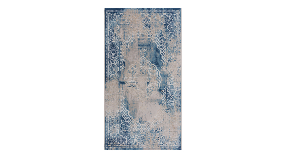 Koberec ALMERA s orientálnym vzorom modrý 80x140 cm