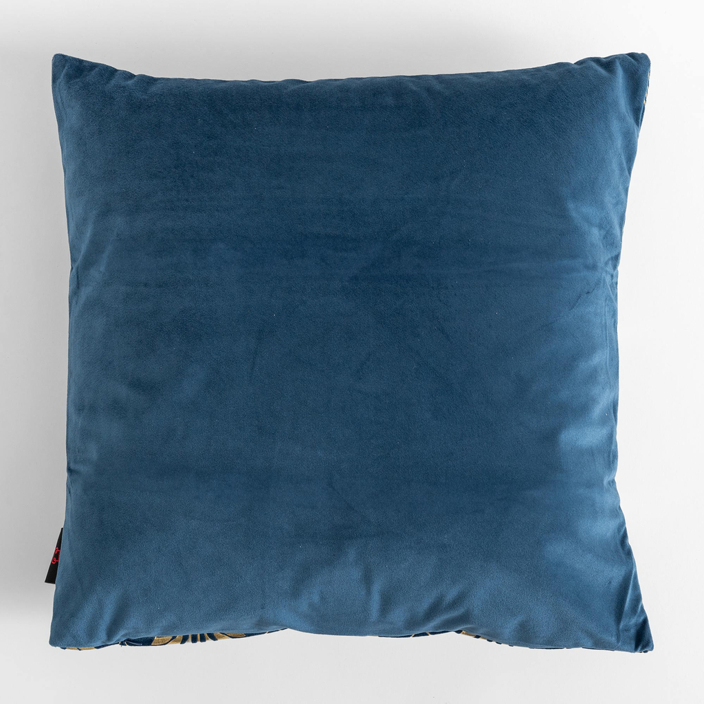 Dekoračná obliečka na vankúš v tmavomodrej farbe DEKAR 45x45 cm