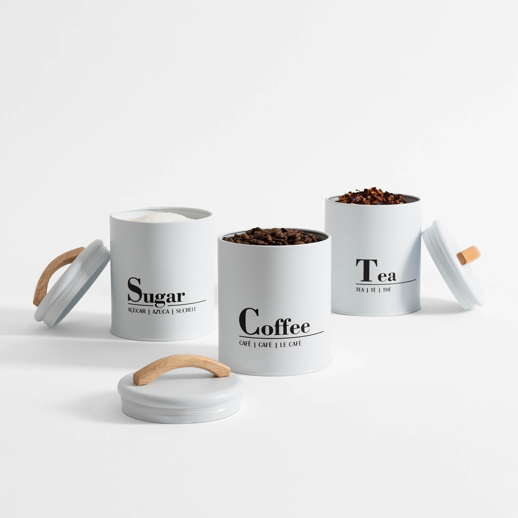 Kuchynská nádoba v bielej farbe SUGAR 16 cm