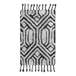 Bavlnený koberec SANTE so strapcami, biely 60x100 cm