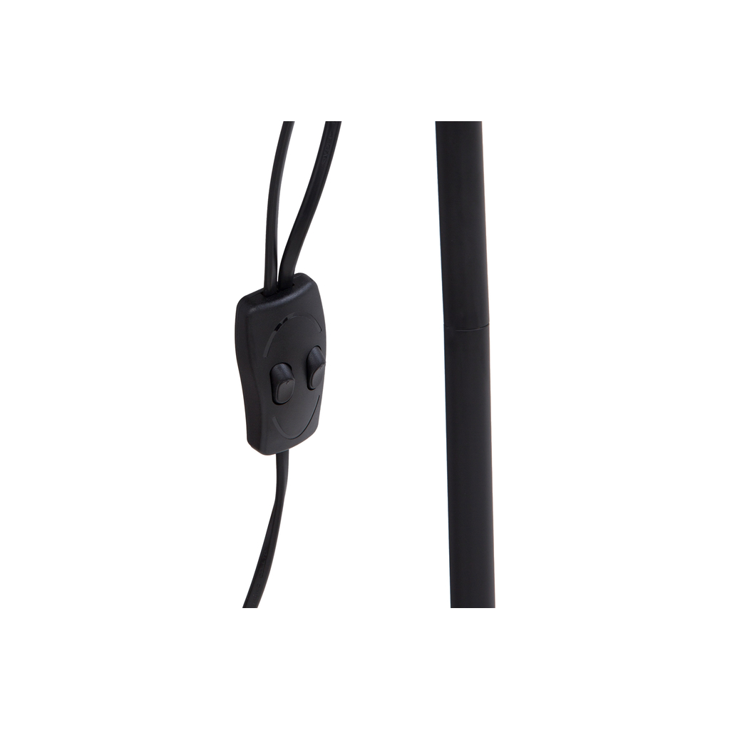 Stojacia lampa E14 E27 čierny podstavec