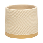 Ozdobný cementový obal 13 cm