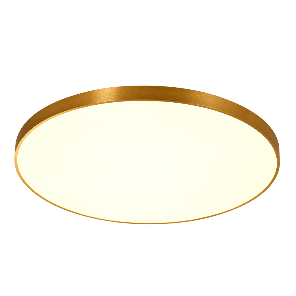 Stropné svietidlo LED okrúhle zlaté SIERRA 80 cm