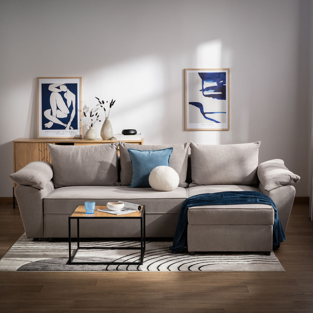 Moderná maľba WOMEN COBALT 50x70 cm