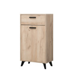 Úzka komoda so zásuvkou a policami UMBRIA