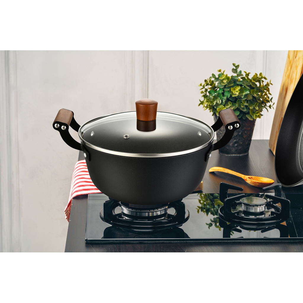 FERRO čierny liatinový hrniec 2,4 l