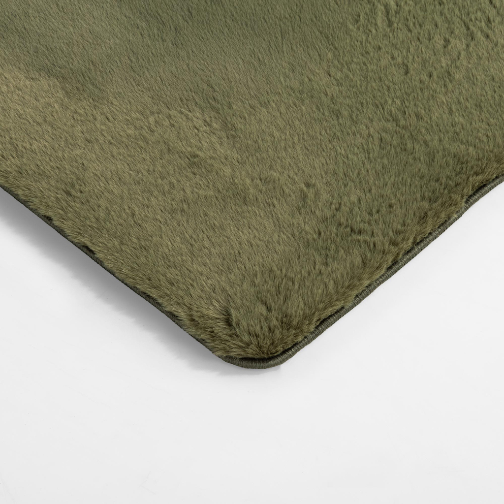 Zelený moderný koberec RABBIT, 80x150 cm