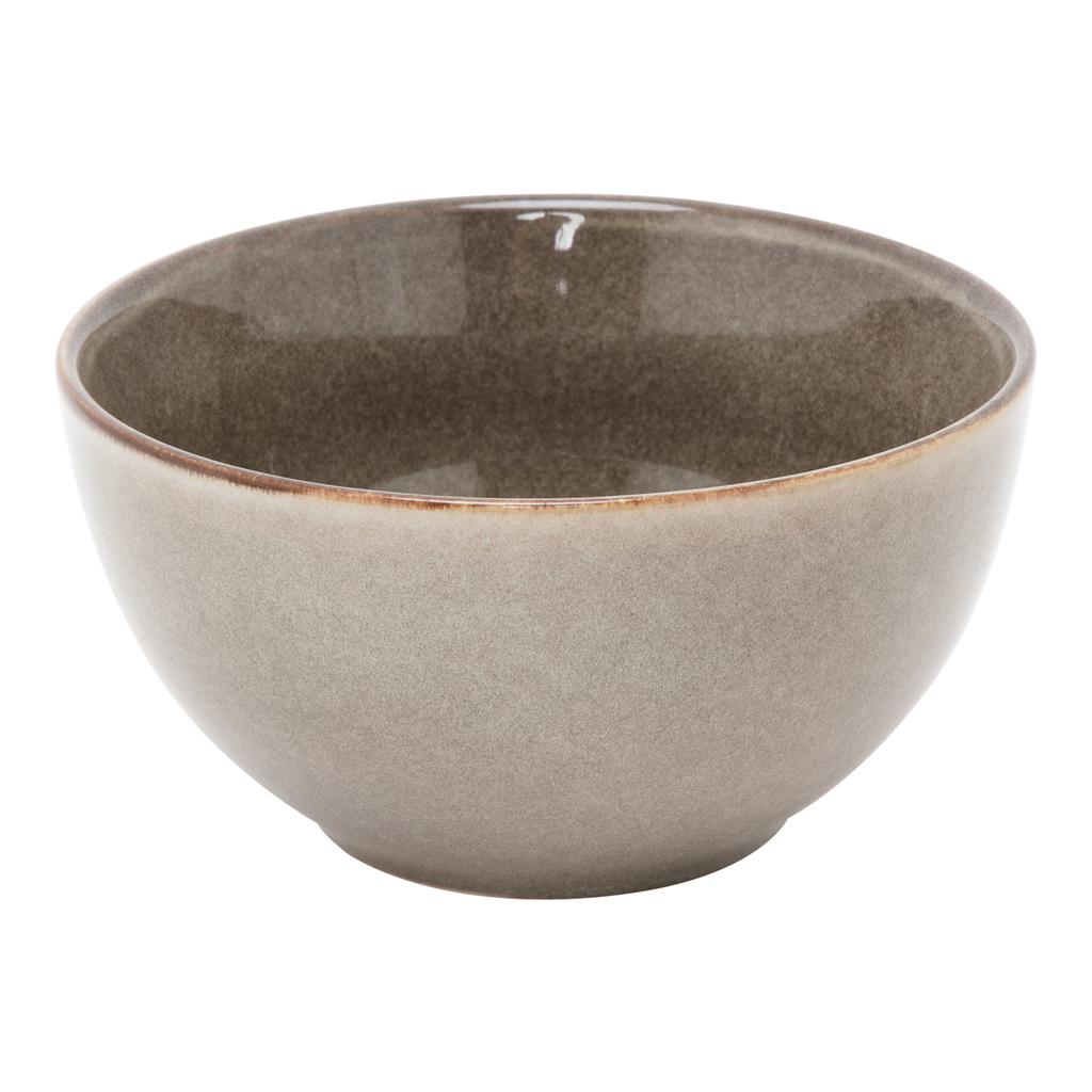 Miska hlboký tanier svetlošedý LUNA 610 ml