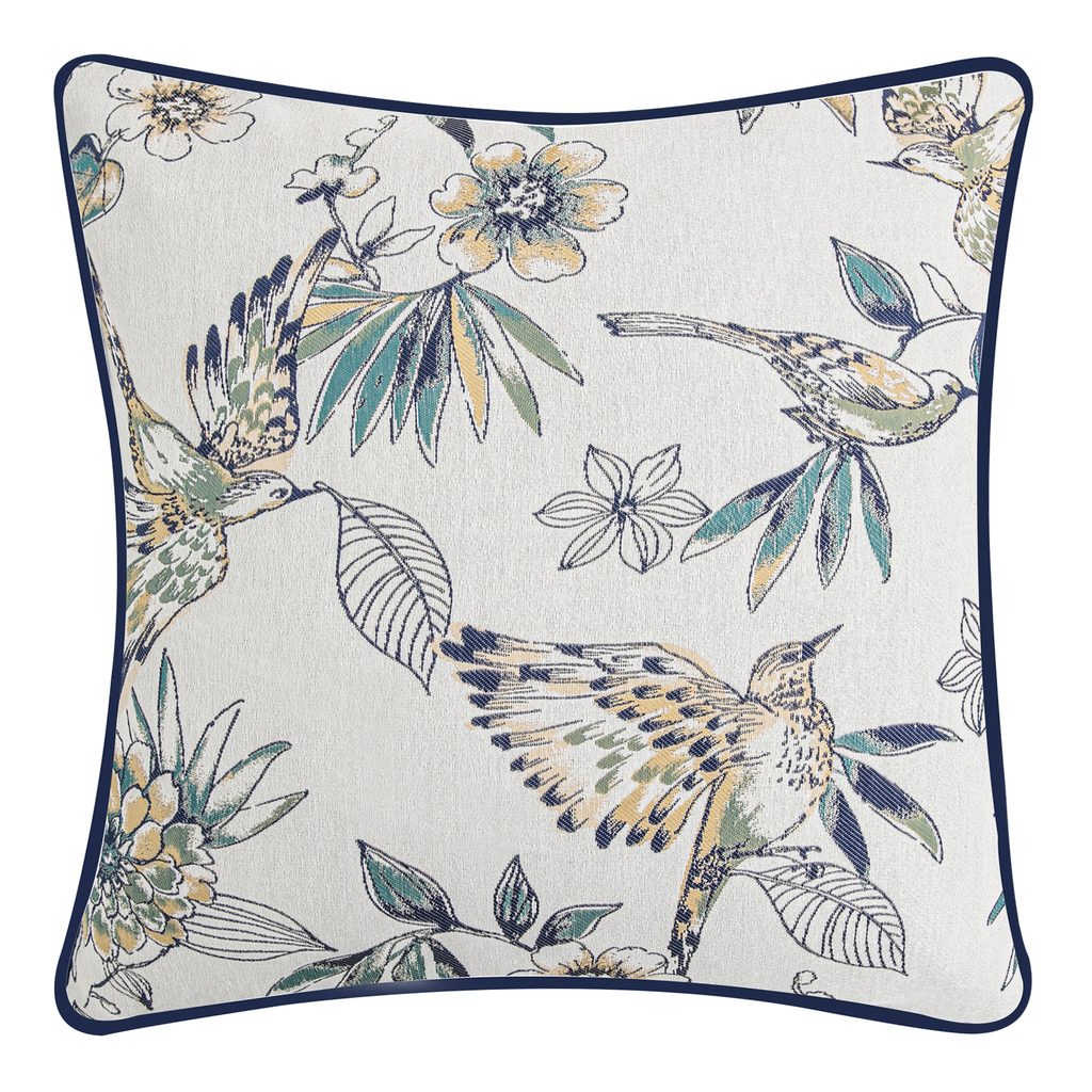 Dekoračná obliečka na vankúš vtáky BIRDS 45x45 cm