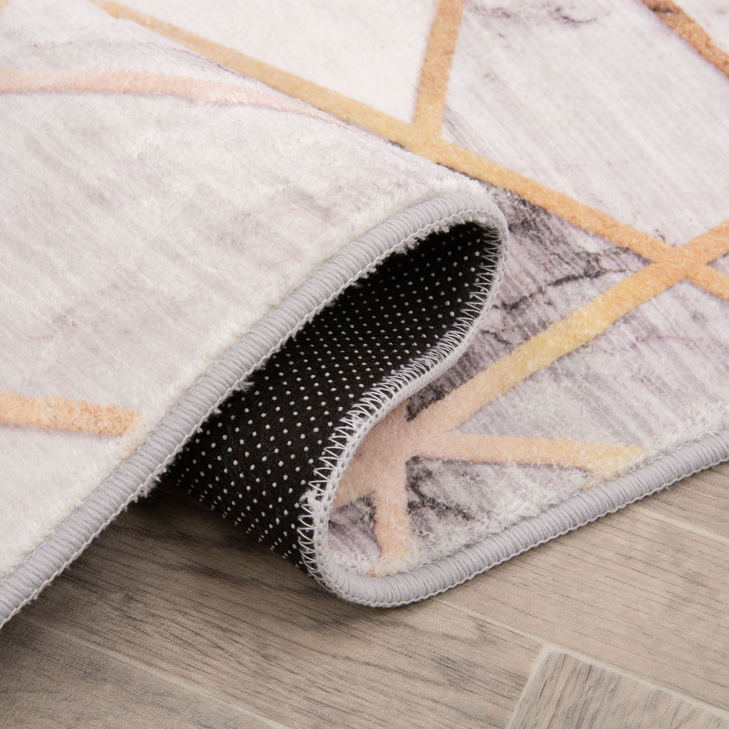 Koberec TORINO s mramorovým vzorom 80x140 cm