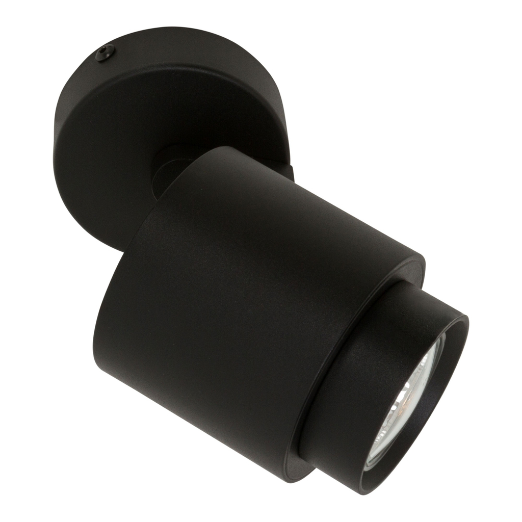 Závesné bodové svietidlo čierne SCOPY1