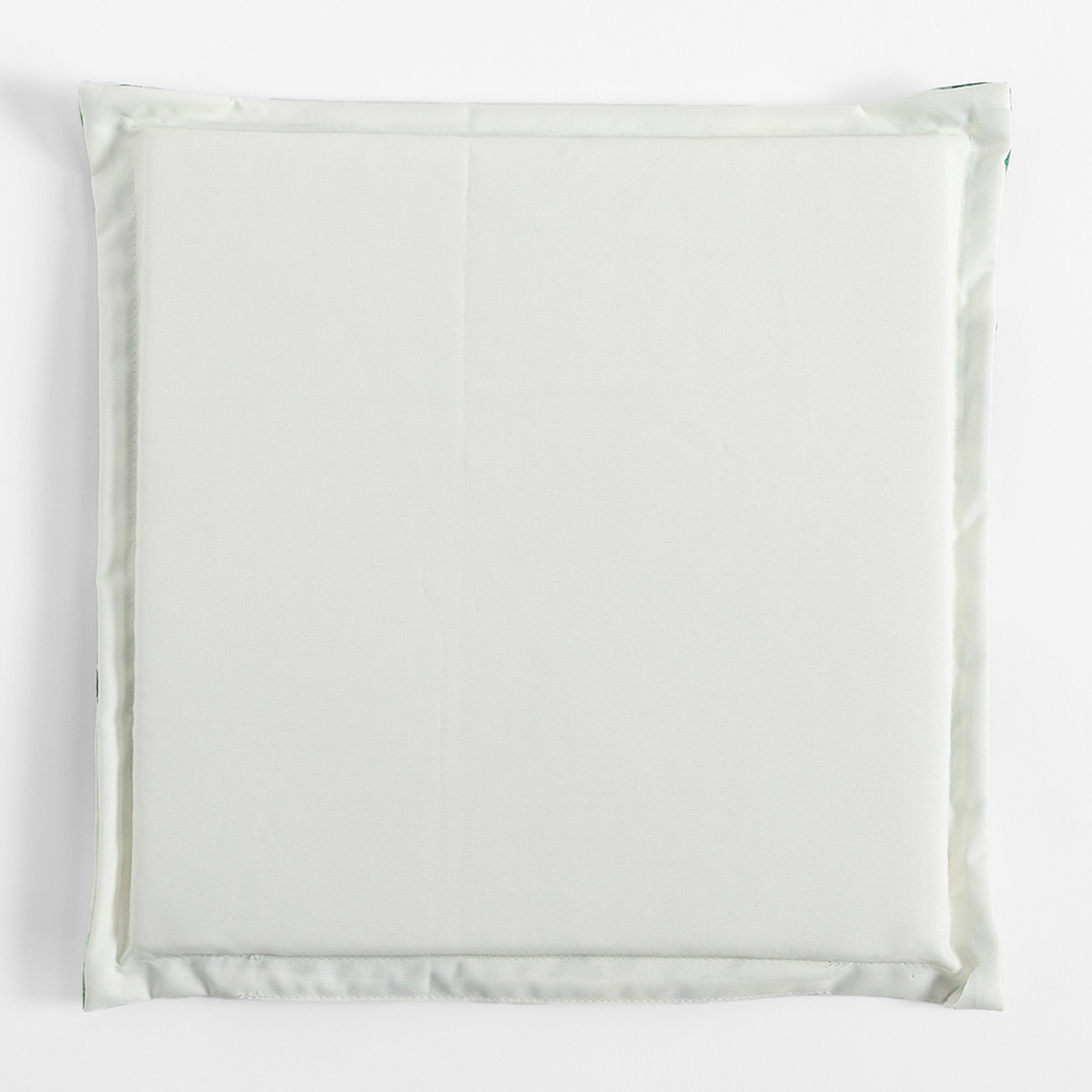 Vankúš na stoličku biely SAMBA, 40x40 cm