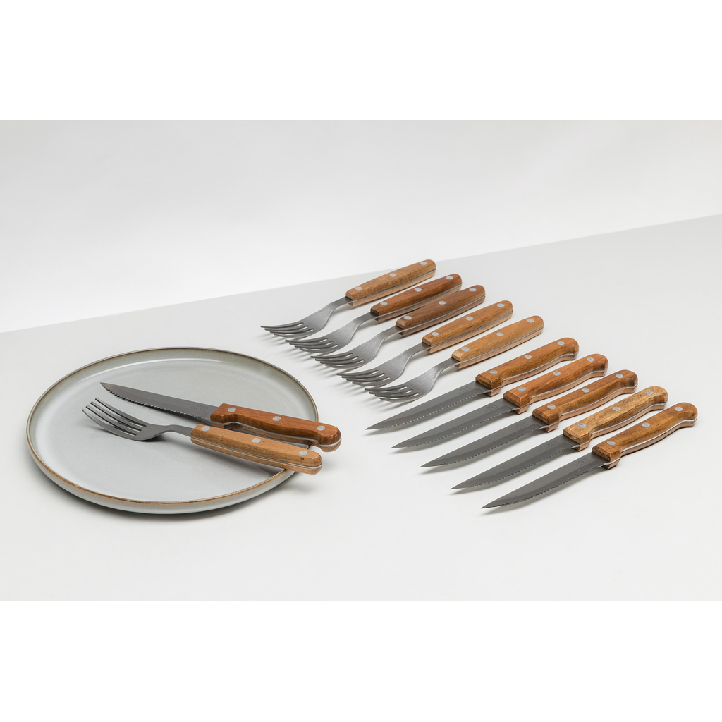 Steakový príbor, sada pre 6 osôb
