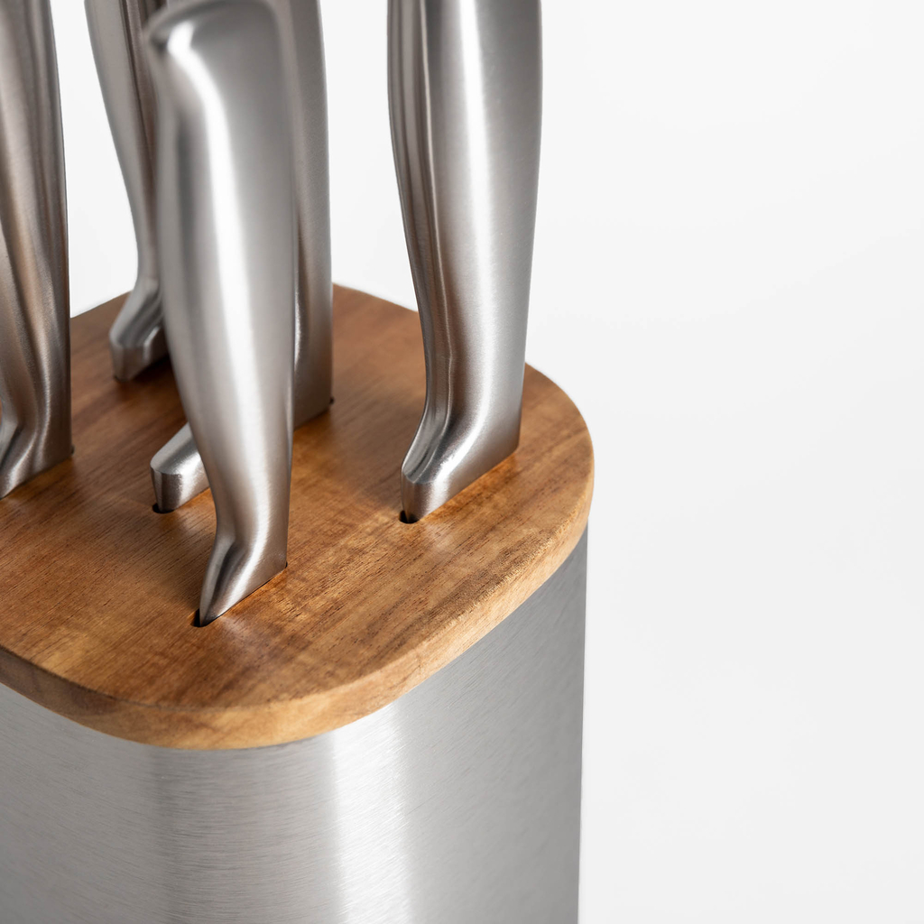 Súprava nožov v oceľovom bloku FARO 6-dielna